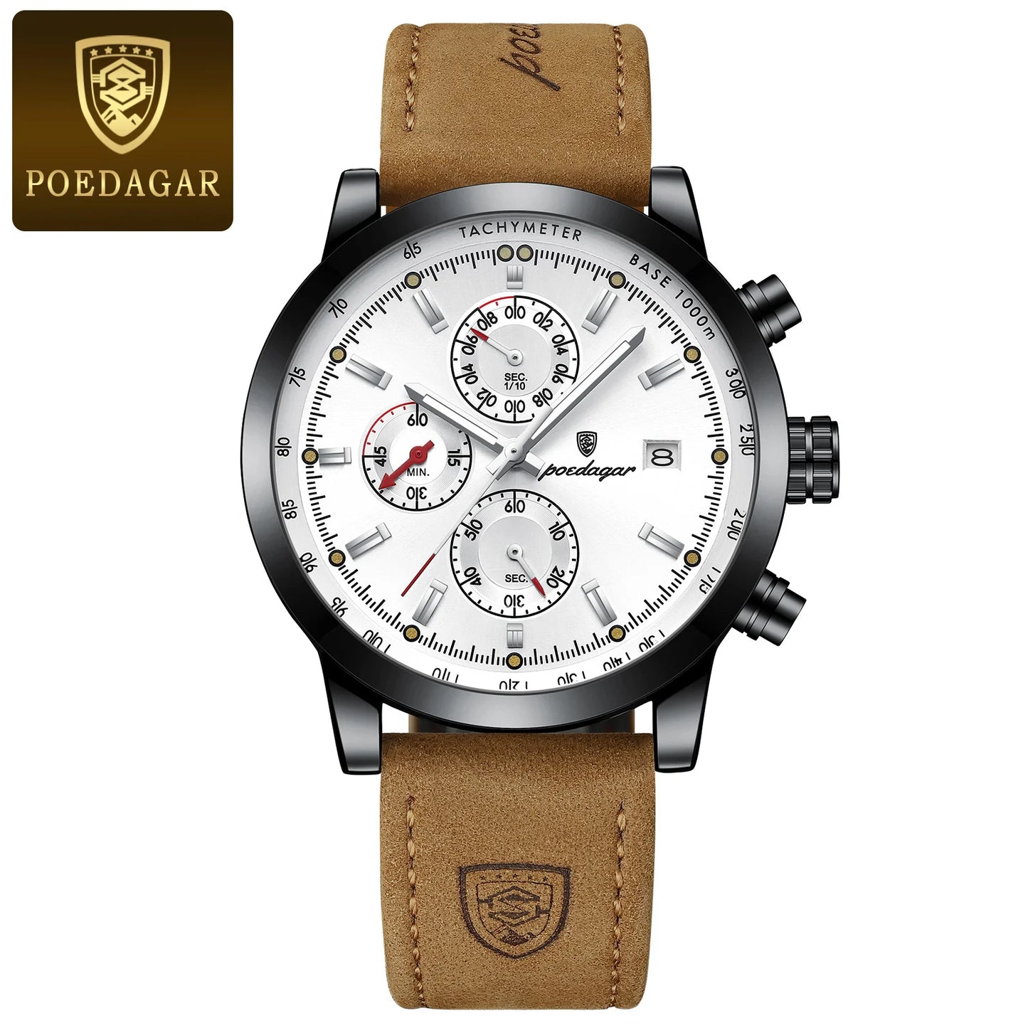 Reloj de Lujo POEDAGAR® Cuero