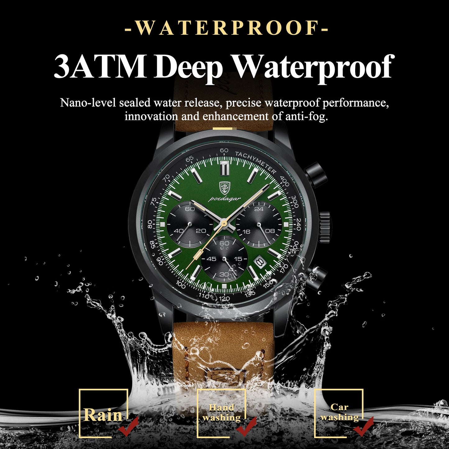 Reloj Poedagar® Vintage