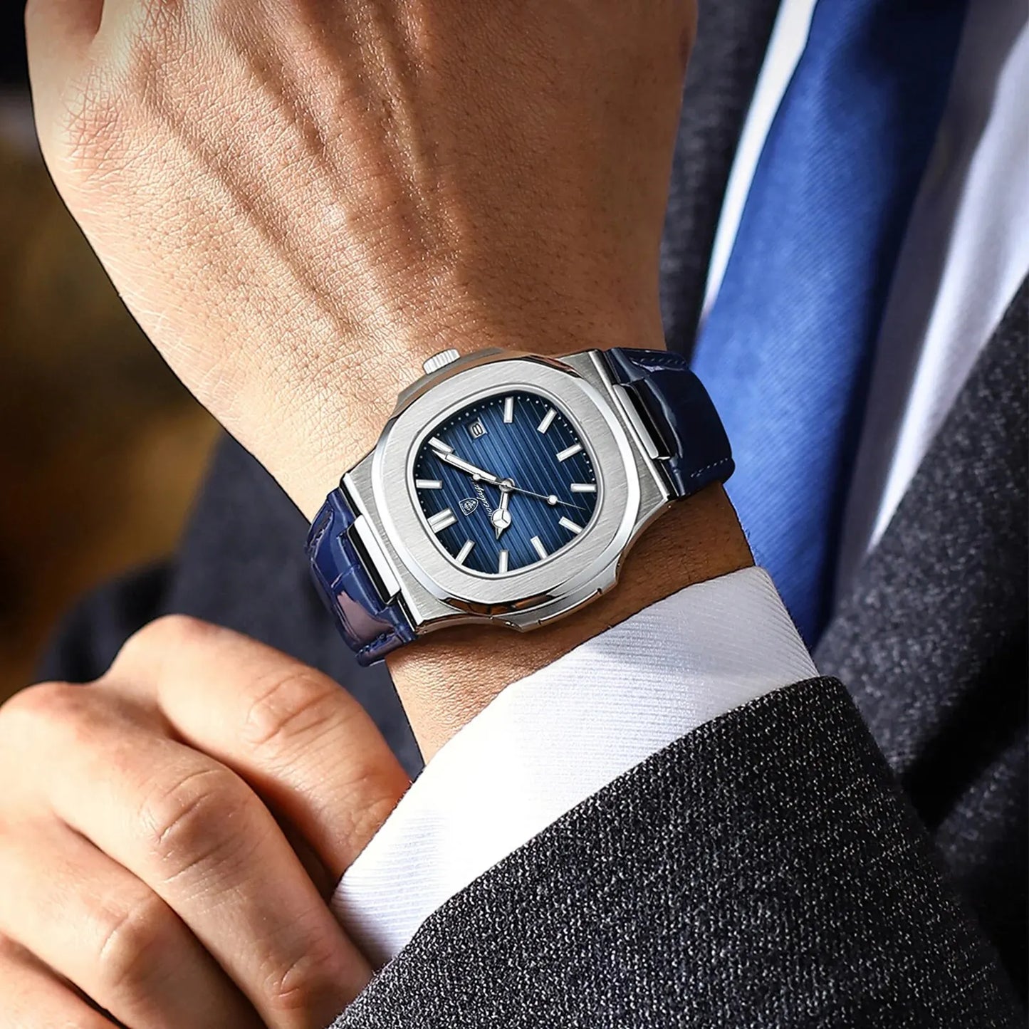 Reloj Poedagar® de Cuero