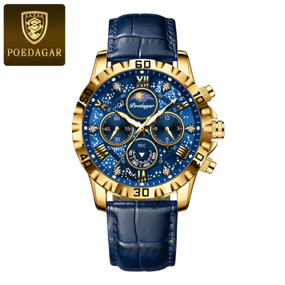 Reloj Poedagar® de Cuero