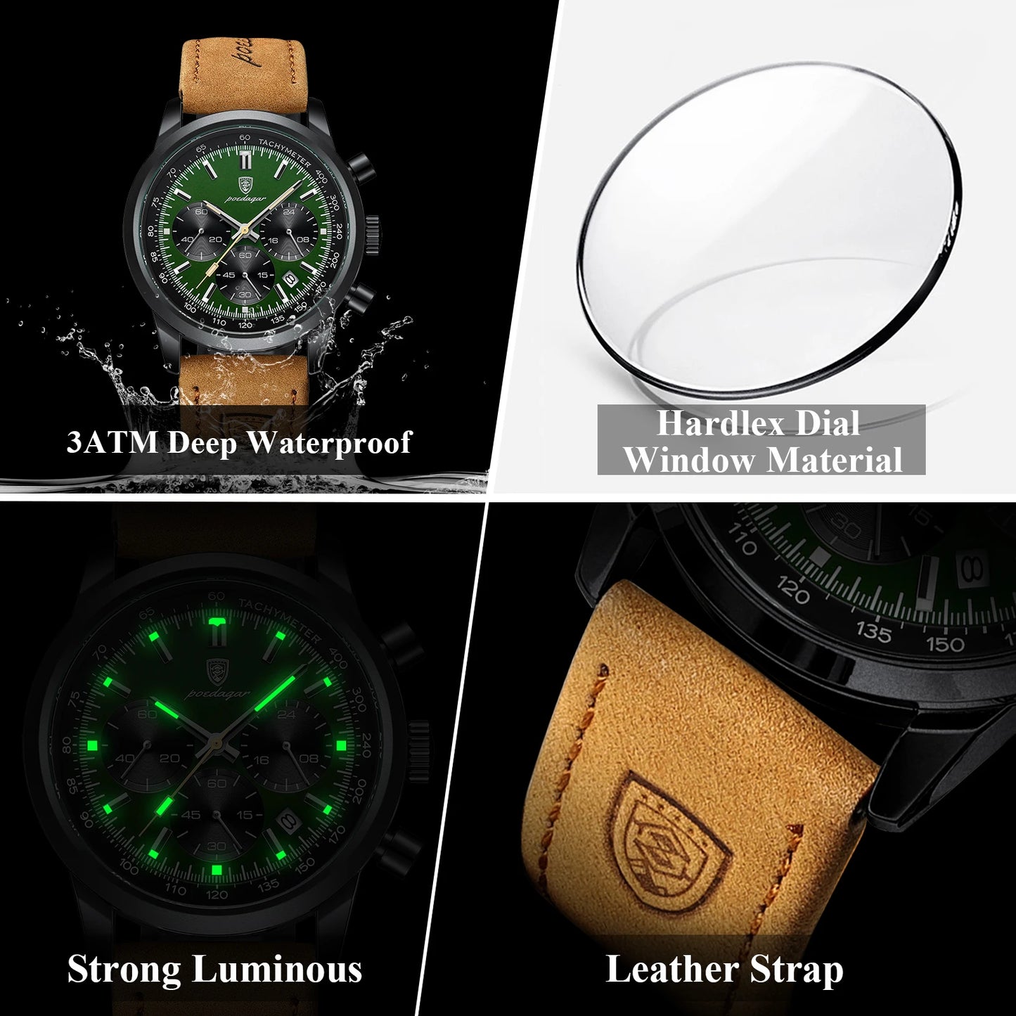 Reloj Poedagar® Vintage