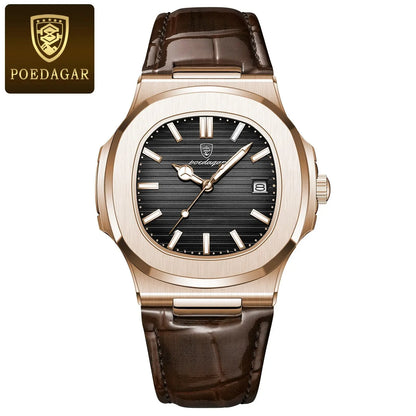 Reloj Poedagar® de Cuero