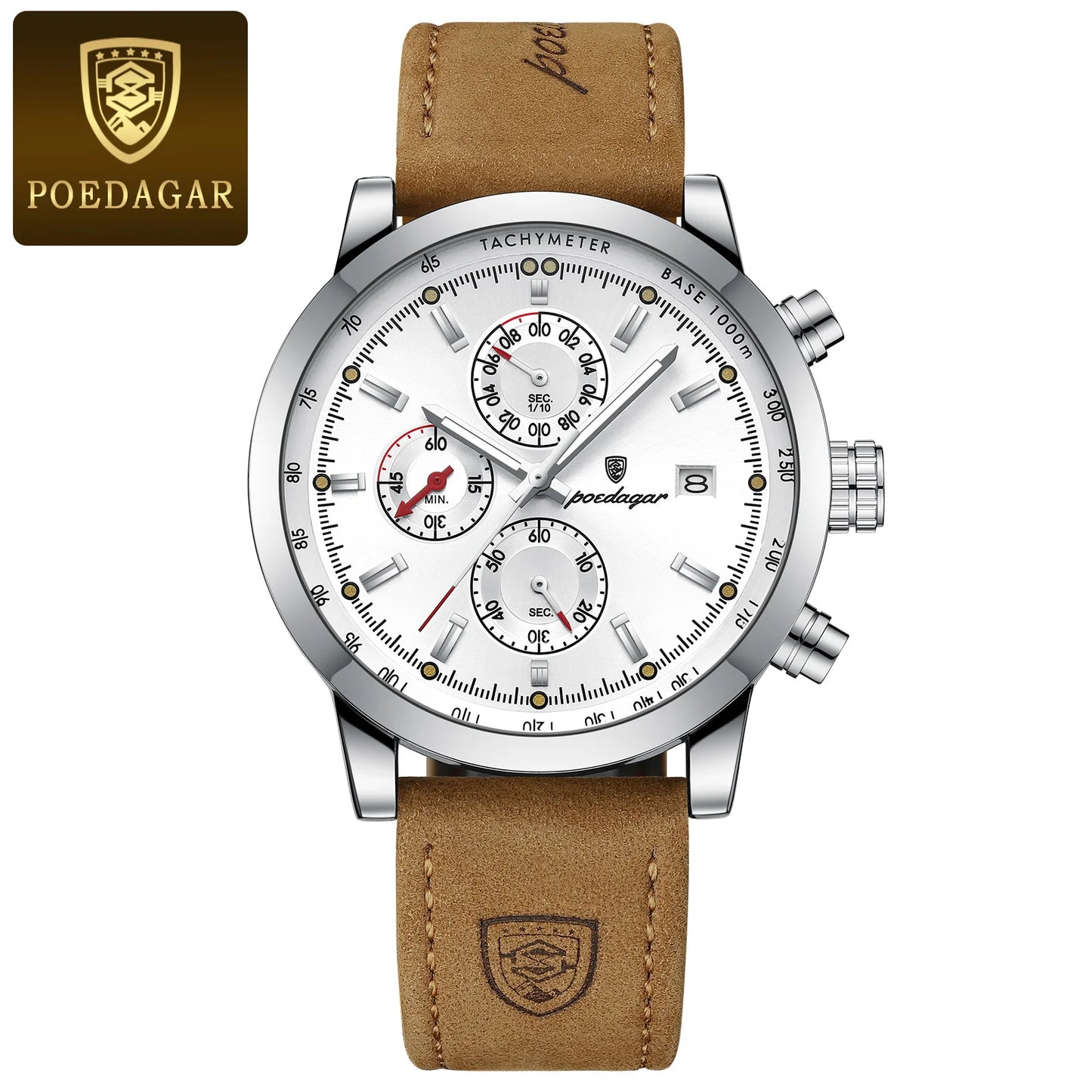 Reloj de Lujo POEDAGAR® Cuero